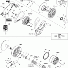 GTX LTD 800 HO PTEK 05- pulley system 800ho