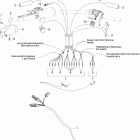 Skandic 600 SUV 10- steering wiring harness 600 suv