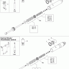 MX Z Renegade 600HO SDI 08- take apart shock, rear b