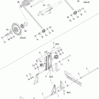 Freestyle Back Country 550F Задний рычаг