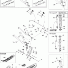 MX Z Renegade 600HO SDI 07- front suspension and ski ren