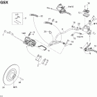 GSX LTD 800 HO PTEK Тормозная система
