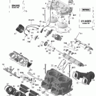 MACH Z X 01- cylinder and cylinder head, mach, mxz, hm eur