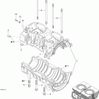 Skandic 550F SUV 01- crankcase (550f suv)