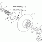 Skandic LT 440F Ведомый шкив