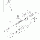 MX Z XRS 800HO PTEK Амортизатор в разборе передний