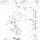 Summit Adrenaline 800R Передняя подвеска и лыжи