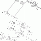 MX Z 550X Задний рычаг