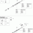 MX Z 550X 08- take apart shock, rear 550x