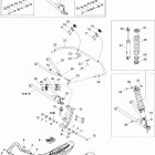 GTX LTD 800 HO PTEK 07- front suspension and ski ltd