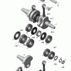 Summit X Коленвал и поршни