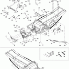 MX Z XRS 800HO PTEK 09- frame and components 800