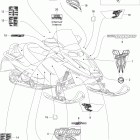 MX Z Blizzard 800HO PTEK 09- decals blizzard
