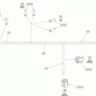 Skandic Tundra V-800 10- electrical harness hood
