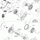 GSX LTD 600 HO SDI 05- pulley system 600ho sdi