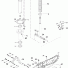 Skandic WT 550 07- front suspension and ski wt 550
