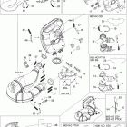 GSX LTD 800 HO PTEK 01- exhaust system 800 ho