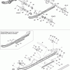 MX Z XRS 800HO PTEK Задняя подвеска