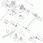 MX Z 440X Racing Задний рычаг