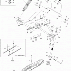 Freestyle Back Country 550F Передняя подвеска и лыжи
