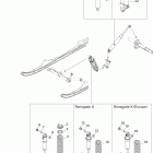 MX Z Renegade 600HO SDI 08- rear suspension shocks ren
