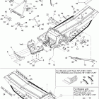 MX Z Renegade X 800HO PTEK 09- frame and components renx 800