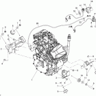 Expedition Sport V-800 Двигатель и крепление