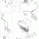 Skandic WT 550 01- engine and engine support 550