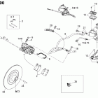 Skandic Tundra V-800 Тормозная система