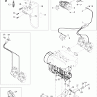 Skandic 550F SUV 01- engine and engine support 550f suv