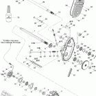 MX Z 440X Racing Приводная система