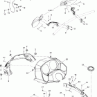 MX Z 1000 SDI Renegade RT 09- windshield and console renegade x