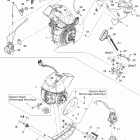 Skandic Tundra 300F Двигатель и крепление