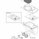 Skandic 600 SUV Система забора воздуха