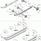 MX Z Renegade 600HO SDI Задняя подвеска