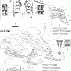 GSX LTD 800 HO PTEK 09- decals 800 ho