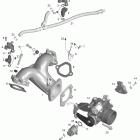 Expedition TUV 1300 (Europe) Впускной коллектор и дроссельная заслонка