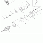 MX Z Renegade 600HO SDI Стартер электрический