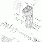 Skandic 600 SUV 05- drive system 600 suv