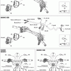 GSX LTD 800 HO PTEK 10- steering wiring harness 500 ss, 800 ho