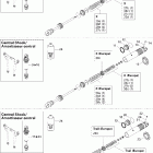 MX Z 800 HO Adrenaline & X 08- take apart shock, rear 1 (800)