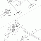 Summit 800 HO, Adrenaline & X Задний рычаг