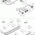 GTX 800 HO 08- rear suspension ltd