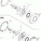 Skandic 600 SUV 04- rewind starter , 600 suv