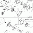 MX Z 600 HO Adrenaline 05- pulley system 600 h.o.