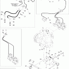Skandic 600 WT Двигатель и крепление