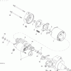 Skandic 550F WT 04- electric starter 552
