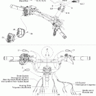GSX 380F 10- steering wiring harness gsx