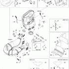 MX Z 800 HO Adrenaline & X 01- exhaust system 800ho