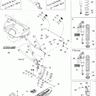 Mach Z 1000 SDI Adrenaline & X Передняя подвеска и лыжи